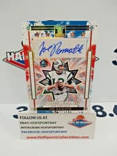 2025 Panini Impeccable Stars of the Hall Autographs Joe Namath #1 card
