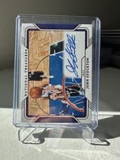 John Stockton 2024 Panini National Treasures Court Pass card