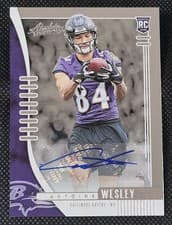 Antoine Wesley 2019 Panini Absolute card