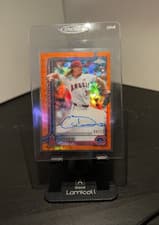 2025 Topps Chrome Logofractor Edition Rookie Autographs Caden Dana #RA-CAD card