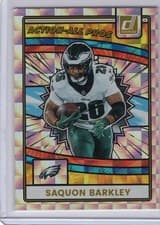 Saquon Barkley 2025 Donruss Action All-Pros card