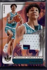 2024-25 Panini Court Kings Rookie Swatches Tidjane Salaun #RJS-TDJ card