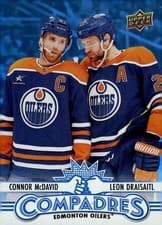 2025-26 Upper Deck Compadres Connor McDavid / Leon Draisaitl #CM-2 card