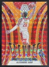 2024-25 Panini Mosaic Elevate Alexandre Sarr #7 card