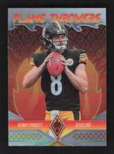 Kenny Pickett 2022 Panini Phoenix Flame Throwers card
