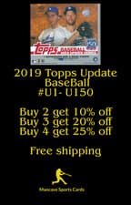 Hansel Robles 2019 Topps Update card