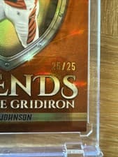 Chad Johnson 2025 Topps Chrome Legends of the Gridiron card