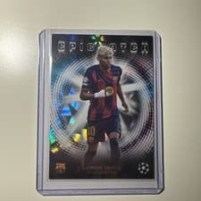 2025-26 Topps UEFA Club Competitions Epicenter Lamine Yamal #EC-7