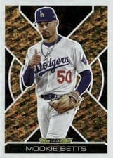 2025 Topps Update Topps Black Gold Mookie Betts #BG-21 card