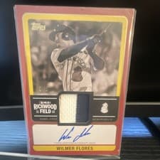 2025 Topps Rickwood Autograph Collection Wilmer Flores #RWAR-WF card