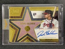 2025 Topps Five Star Stars and Stitches Autographs Drake Baldwin #SS-DB card