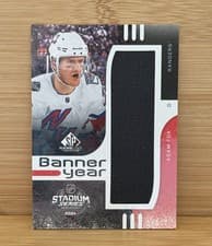 2024-25 SP Game Used 2024 Stadium Series Banner Year Relics Adam Fox #BYSS-AF card