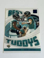 Christian Kirk / Trevor Lawrence 2024 Clearly Donruss Best Tuddys card