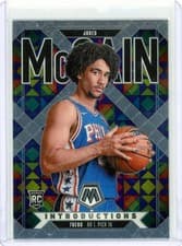 2024-25 Panini Mosaic Introductions Jared McCain #1 card