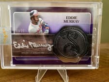 2025 Topps Five Star Silver Signatures Eddie Murray #FSS-EM card