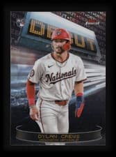 2025 Finest Debut Dylan Crews #D-22 card