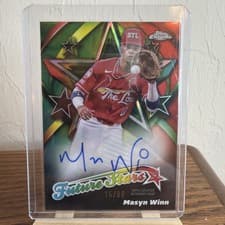 2025 Topps Chrome Future Stars Autographs Masyn Winn #FSA-MW card
