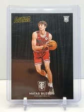 2024-25 Panini Totally Certified Action Packed Matas Buzelis #25 card