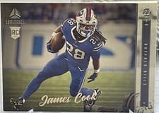 James Cook 2022 Panini Chronicles Luminance card