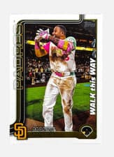 2025 Topps Walk This Way Manny Machado #WTW-31 card