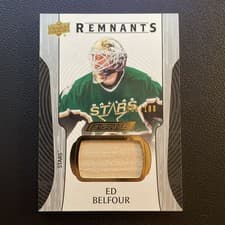 2024-25 Upper Deck Engrained Icons Remnants Ed Belfour #R-EB card
