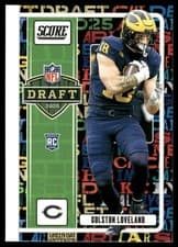 2025 Score NFL Draft Colston Loveland #5 card