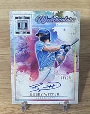 2025 Panini Impeccable Watercolor Signatures Bobby Witt Jr. #29 card
