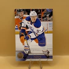 Connor McDavid 2016 Upper Deck card