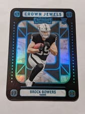 2024 Panini Contenders Crown Jewels Brock Bowers #4 card
