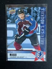 Cale Makar 2020 Upper Deck National Hockey Card Day USA card