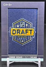 2024-25 O-Pee-Chee First Round Draft Patches Connor Bedard #DP-1 card