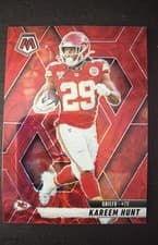 Kareem Hunt 2025 Panini Mosaic card