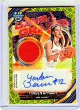 2025-26 Bowman University Best Game Graphs Yarden Garzon #GG-YG card