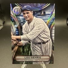 2025 Topps Tribute Base Set Lou Gehrig #54 card
