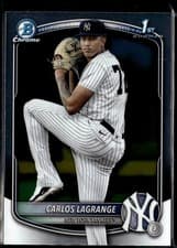 2025 Bowman Chrome Prospects Carlos Lagrange #BCP-202 card