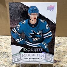 2024-25 Upper Deck Black Diamond Exquisite Collection - Rookies Shakir Mukhamadullin #R-SM card