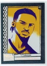 2024-25 Hoops Presentations Bronny James Jr. #20 card