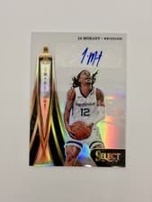 2024-25 Panini Select In Flight Signatures Ja Morant #IFS-JAM card