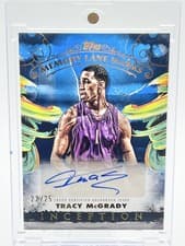 2024-25 Topps Inception Memory Lane Marks Tracy McGrady #MLM-TM card
