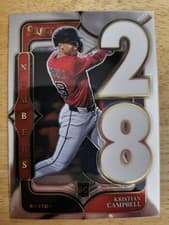 2025 Panini Select Select Numbers Kristian Campbell #2 card