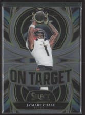 2025 Panini Select On Target Ja'Marr Chase #7 card