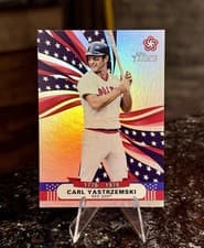 2025 Topps Heritage Bicentennial Stars Carl Yastrzemski #BS-9 card