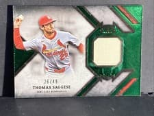 2025 Topps Tier One Rookie Relics Thomas Saggese #RR-TS card
