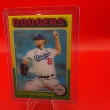 2024 Topps Heritage 1975 Topps In 3D Clayton Kershaw #753D-23 card
