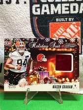2025 Panini Absolute Holiday Suit Mason Graham #HS-MGM card