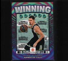 2025-26 Panini Contenders EuroLeague Winning Ticket Nando De Colo #24 card