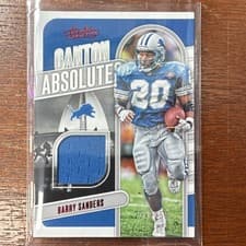 2024 Panini Absolute Canton Absolutes Barry Sanders #CA-BSS card