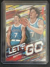 2025-26 Topps Chrome Let's Go Kon Knueppel #LG-14 card