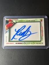 2025 Panini Boys of Summer Jumbo Acetate Signatures Rhett Lowder #28 card