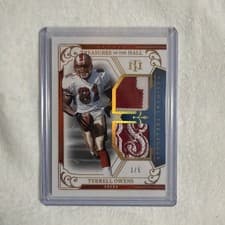 2025 Panini National Treasures Treasures of the Hall Terrell Owens #14 card